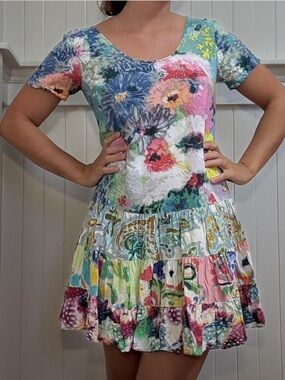 Jams World floral drop waist dress
